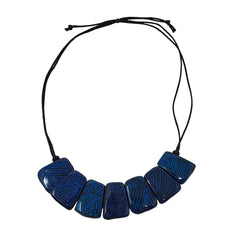 Collana tagua batik