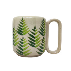 Mug foglie verdi