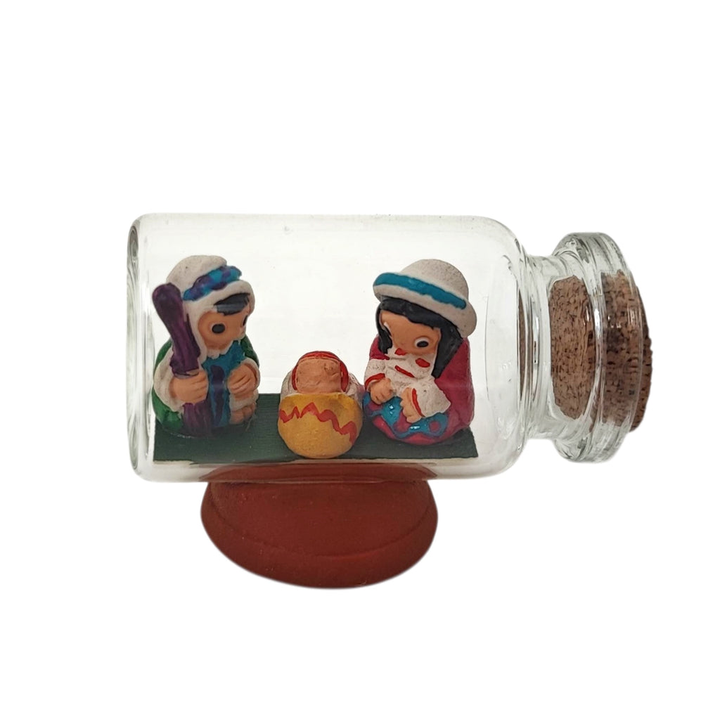 Presepe bottiglietta