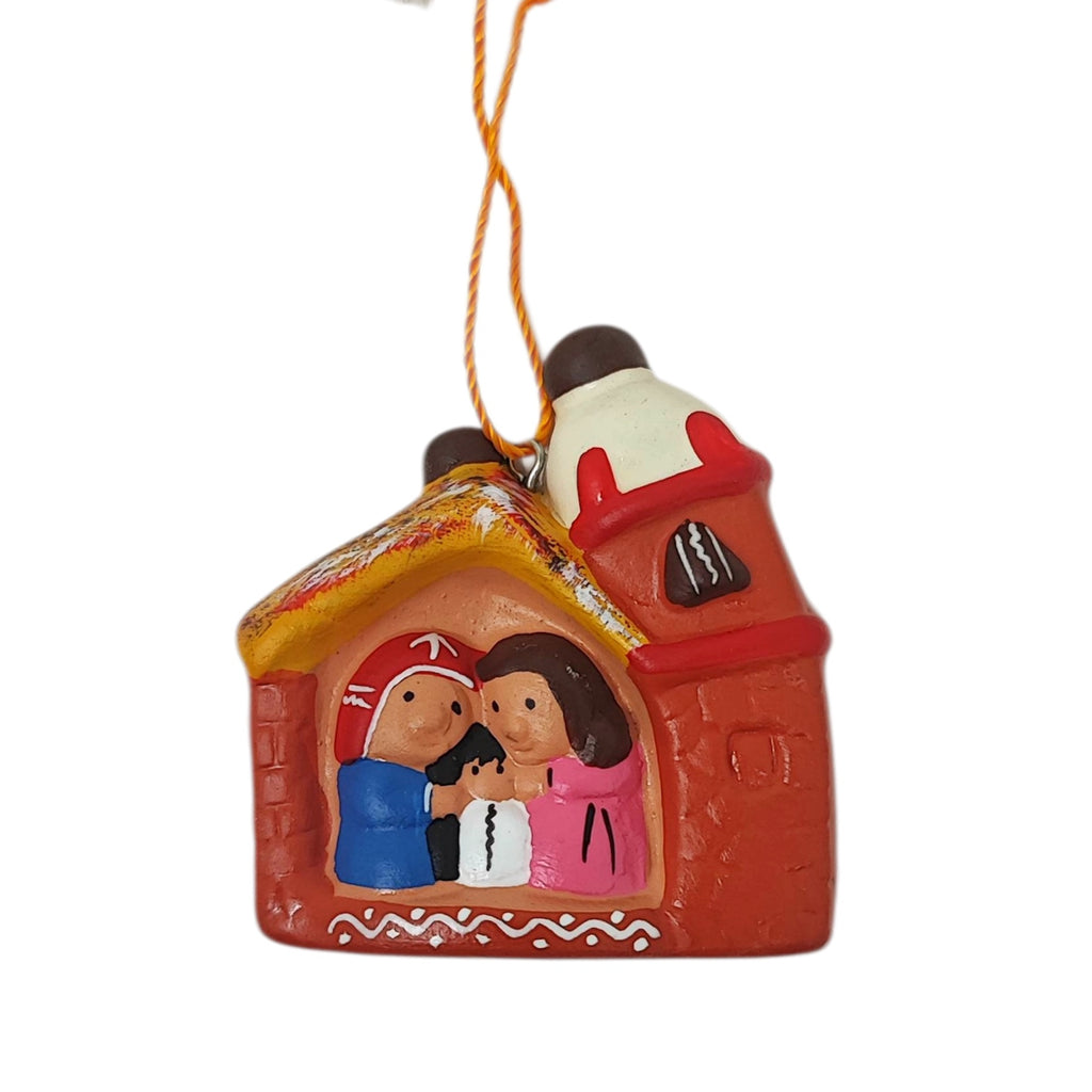 Presepe casetta da appendere