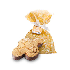 Colomba con pesca e cioccolato